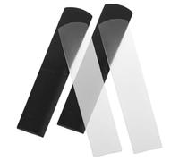 TOVINANNA 4Pcs Alto Saxophone Reeds 2.5 Strength Resin Reeds for Alto Sax Beginner and Student Use Black and Colors Saxophone Accessories