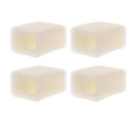 TOVINANNA 4pcs Aquarium Sponge Filter Pads Replacement for Fish Tank Filter, Sponge Material with Longer Life Service and Easy to Clean for Small Flow Circulation System