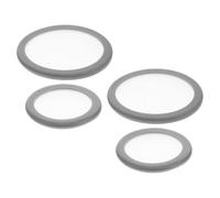TOVINANNA 4pcs Cardiology Stethoscope Diaphragm Covers with Suspended Diaphragm Design, Pvc Accessories for Accurate Auscultation and Easy Replacement, Suitable for Adult and Pediatric Use