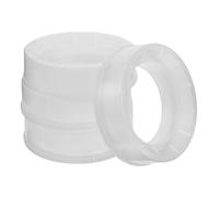 TOVINANNA 4pcs Diaper Bin Garbage Bag Ring Refill Cassettes Compatible for Automatic Waste Bin Refill Rings Diaper Pail Part