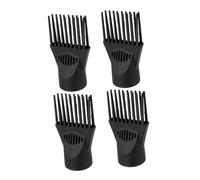 TOVINANNA 4pcs Hair Dryer Nozzles Attachment for Curly Hair Salon Styling Tools Blow Dryers Accessories Comb Design