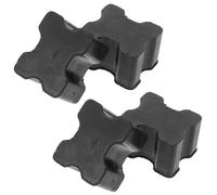 TOVINANNA 4pcs Heavy Duty Car Coil Spring Spacers with Rubber Material for Enhanced Ride Comfort and Shock Absorption Suitable for Trucks and Suvs