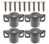 TOVINANNA 4pcs Magnetic Cabinet Latches Vintage Zinc Alloy Door Catches Strong Round Magnet Heavy Duty Cupboard Closures for Kitchen Wardrobe Furniture