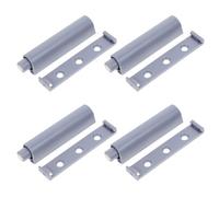 TOVINANNA 4pcs Magnetic Touch Catch Latches Push to Open Cabinet Door Latch for Kitchen Cupboard Wardrobe with Smooth Surface and Construction