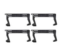 TOVINANNA 4pcs Microwave Door Latch Hook Easy Install Replacement Hook Latch for Home Appliance Door Security Closure