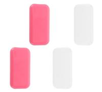 TOVINANNA 4pcs Professional Eyelash Extension Pads Silicone Lash Spoolies for Grafting Beauty Salons