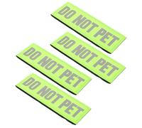 TOVINANNA 4pcs Service Dog Patch Night Dog Patch Reflective Wear at Night Stylish Chic