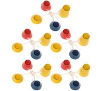 TOVINANNA 5 Sets Rubber Golf Tees Winter Training Aid with 4 Specifications Stronger Golf Ball Holders for Outdoor Practice and Daily Use