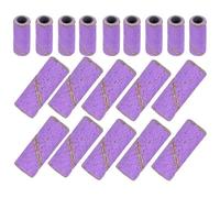 TOVINANNA 50 Pcs Portable Mini Nail Sanding Bands 3.1mm Grit 240 for Acrylic Nails Manicure Pedicure Uk