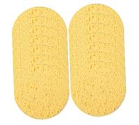TOVINANNA 50pcs Facial Sponges for Cleansing Makeup Remover Sponge Round Shape Gentle Skin for Daily Face Washing