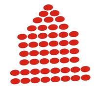 TOVINANNA 50Pcs Round Double-sided Adhesive Tapes for Car Ornaments PVC Glue Stickers Self-adhesive Fixing Pads for Photo Frames Hooks and Storage Removable and Strong Bonding