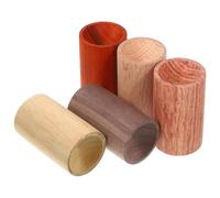 TOVINANNA 5pcs Aromatherapy Wood Diffuser Essential Oil Diffuser with Premium Wood Material Simple Design Delicate Desktop Decoration for Living Room and Bedroom