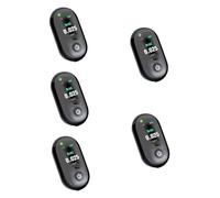 TOVINANNA 5pcs Digital Mini Alcohol Tester Portable for Accurate Alcohol Detection High Capacity Battery USB Type for Drivers Personal Use