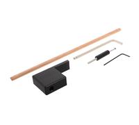 TOVINANNA 5Pcs Guitar Luthier Tool Kit Black with Tuning Pegs and Truss Rod Wrench for Electric Guitar Repair and Maintenance Professional Setup Tools for Home and Travel