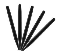 TOVINANNA 5pcs Interactive Whiteboard Pen Dual-tip Plastic Black for Infrared Screen Devices, White Board Stylus Replacement for Painting, Teachers and Designers