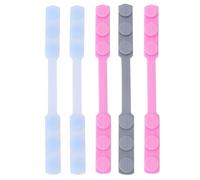 TOVINANNA 5Pcs Mask Extender Hooks, Silicone Ear Strap Protectors Adjustable Relieve Pressure Buckle for Back of Head, Comfortable Reusable Holder for Healthcare Staff Adults Kids