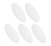 TOVINANNA 5pcs Round LED Light Diffuser for Ceiling Lamps Acrylic Anti-Glare Lamp Shade Diffuser Sheet 6.3" Diameter Optimal Light Softening for Reading and Entertaining