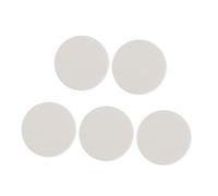 TOVINANNA 5pcs Small round Latex Makeup Powder Applicators Soft Cotton Sponge Foundation Blending Tool for Women Face Loose and Pressed Powder Application