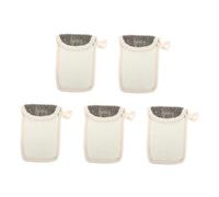 TOVINANNA 5pcs Soap Net Pouches for Foaming and Storage Soap Saver Quick Creation for Smooth Skin present for Family and Friends