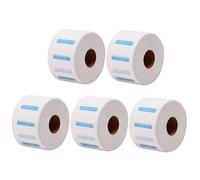 TOVINANNA 5Rolls Disposable Stretchy Neck Strips Salon Hairdressing Paper for Haircutting Flexible Neck Wraps Comfortable Fit for Adults for Makeup Styling