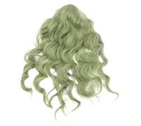 TOVINANNA 60cm Long Wavy Wig with Bangs Synthetic Heat Resistant Curly Hair Wig for Women Fluffy for Daily Use Cosplay and Parties