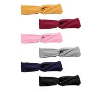 TOVINANNA 6pcs Elastic Headbands for Women Lightweight Cloth Material with Perspiration Absorption and Not Easy to Fall off Features Suitable for Daily Face Washing and Dance Parties