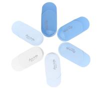 TOVINANNA 6pcs Gradient Blue Correction Tape for Students - Aesthetic Classroom Supply with Smooth Wipe-out Function, Non- Adhesive Roller for School and Office Use