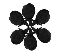 TOVINANNA 6pcs Hat and Scarf Japanese Chef Hat Quick-Dry Pirate Head Wrap for Kitchen and Restaurant Use Stylish Chef Accessories for Women Black