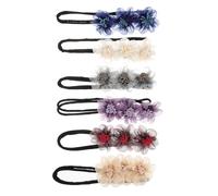 TOVINANNA 6pcs Messy Bun Hair Piece with Cloth Material Easy to Roll or Take off Shopping Occasions