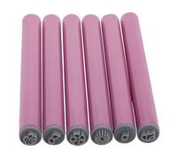 TOVINANNA 6pcs Nail Art Flower Stamping Pen DIY Nail Graffiti Tool for Creative Designs Compatible with Various Techniques Fun for All Skill Levels