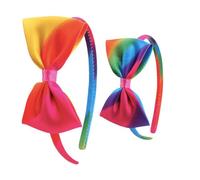 TOVINANNA 6pcs Rainbow Bow-knot Headband for Boy Girl Elegant Decorative Hair for Parties Birthdays Photo Shoots Comfortable Accessories for Girls