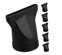 TOVINANNA 6pcs Salon Hair Dryer Nozzle Replacement High Temperature Resistant Concentrator for Targeted Airflow Control Fast Drying and Styling Tool Fit for Professional and Home Use