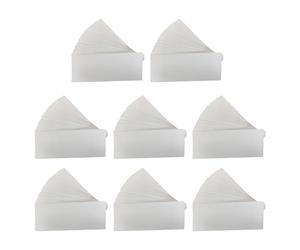 TOVINANNA 8 Packs Water Absorbent Experiment Paper 100 Sheets Each Laboratory Absorbent Paper for Chemistry Lessons School Supplies Dust Removal Cleaning Material