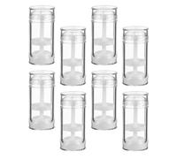 TOVINANNA 8pcs Deodorant Bottle Stick Tube Refillable Empty Bottle Container Twist-up Plastic Storage Tube for Travel Use Pack