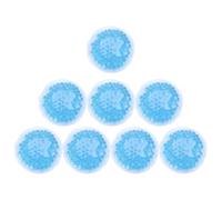 TOVINANNA 8pcs Gel Ice Packs Therapy Compress Hot and Cold Therapy Relief PVC Beads Material Reusable Cold Compress Wrap for Sports Injuries and Swelling