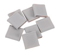TOVINANNA 8pcs Golf Finger Sleeves Silicone Protector for Finger Articulation Soft Anti-Slip Silicone Bands for Grip Stability and Friction Reduction Telescopic Design Gray