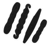 TOVINANNA 8pcs Hair Bun Maker Large Small Sponge Styling Tools for Elegant Buns No Damage Quick Hair Styling for Ballet Dance