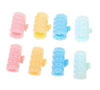 TOVINANNA 8pcs Hair Curler for Bangs Plastic Hair Rollers Bangs Roller Heatless Curlers for Women and Girls