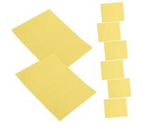 TOVINANNA 8pcs Perm Iron Heat Insulation Patch Sticker for Wet Dry Hair Straightener Curling Wand Perm Stick Insulation Decal