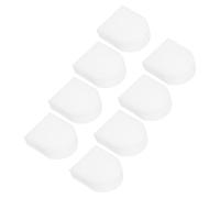 TOVINANNA 8pcs Replacement Mop Refill Sponges and Filter Brush Roll Set for Floor Cleaning Machines, Wet Dry Vacuum Filter Sponge for Household Hard Floor Mop Maintenance