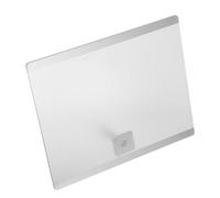 TOVINANNA A4 Silver Acrylic Diploma Frame for Certificates and Awards, Document Picture Frame Holder for Graduation, Achievement Plaques, and Office Display