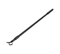 TOVINANNA Adjustable Black Aluminium Alloy Curtain Pull Rod for Vertical Shades and Drapes, Telescopic 13.8-23.6 Inch with Enhanced Durability and Robust Support, for Living Rooms