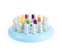 TOVINANNA Adjustable Challenge Memory Game for Elderly Adults with Plastic Material, Sensory Cognition Game to Stimulate Colour Recognition, for Nursing Home Use and Gifts
