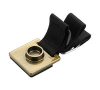 TOVINANNA Adjustable Non-slip Cello Endpin Anchor Strap with Thick Gold Cushion Pad Range for Cellists Floor Protection and Secure Musical Instrument Stand