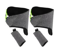 TOVINANNA Anti Slip Crutch Handle Sleeves 4Pcs Set Soft Washable Oxford Cloth Covers with Ergonomic Moisture Wicking Padding and Non-Slip Cushion for Forearm and Underarm Crutches