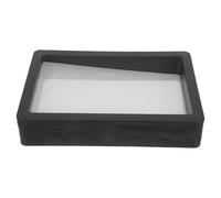 TOVINANNA Aquarium Filter Sieve for Fish Tank and Sump, Black Plastic Mesh Screen with Fine Filtration, Boosting Oxygen Levels, Fits Tank Sizes, for Home and Office Aquatic Waste Separation