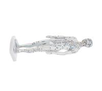 TOVINANNA Authentic Male Acupuncture Model with Pressure Points and Meridians Realistic Human Body Display for Traditional Chinese Medicine Training Acupoint Learning Tool for Practitioners