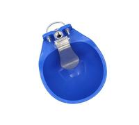 TOVINANNA Automatic Cow Drinking Water Bowl for Farm Use, Large Blue Plastic Cattle Waterer with Easy to Wash and Easy to Use Features, Suitable for Sheep and Livestock