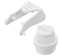 TOVINANNA Automatic Toothpaste Squeezer Spare Parts Kit Toothpaste Squeezer Replacement Part Upgrade Repair Clean Extraction Silicone Plastic Modern Stylish Design for Bathroom Use