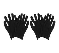 TOVINANNA Black 24 Pairs Work Gloves Thickened Cotton for Hands
